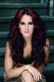This Is Why I Am Growing My Hair Out Love This Look Hair Inspiration Color Hair Styles Hair Color Burgundy