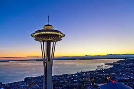 Seattle's space needle, one of the pacific northwest's most distinctive icons, rises 605 feet (184 meters) above the city. Seattle Space Needle Observation Deck Admission Ticket 2021