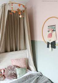 maak van hoepel een hemeltje ouderwetse slaapkamer meisjeskamer kinderkamerstylist