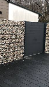 Gabionen Zaun Sichtschutz Zaun Sichtschutz Gabionen Sichtschutz