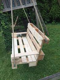 Pin By Grabi On Paletten Schaukel Pallet Furniture Outdoor Pallet Outdoor Wooden Pallet Furniture