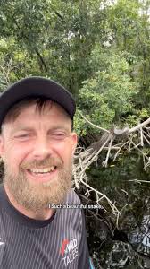 We went to region one in Guyana to celebrate @thejungleblog birthday and  look at this Anaconda we came across! 🇬🇾🥇 This was hanging out and  sunning and we could get up next