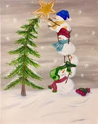 Join Us For A Paint Nite Event Sat Nov 25 2017 At 1200 Roseville Parkway Roseville Ca Purchase Your Tick Christmas Paintings Holiday Painting Cute Paintings