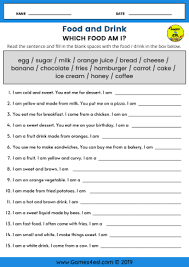 This template includes room to list subjects or courses and final grades for three different grade levels. Food Worksheets Free Printable Worksheets Games4esl
