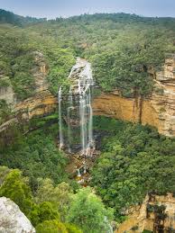 Wentworth Fall Blue Mountains Australia Waterfall Nature Blue Mountains Australia The Blue Mountains New South Wales