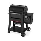 Searwood 600 Wood Pellet Grill in Black 1500120 Weber