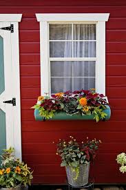 Plants can pull excess water from the base of the planter as they need, so you. How To Make A Cute Pvc Window Box Hgtv