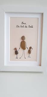 :) wir wärs, wenn du ihr was nähst? Sieh Dir Dieses Produkt An In Meinem Etsy Shop Https Www Etsy Com De Listing 634009859 Oma Steinbil Basteln Oma Steinbilder Weihnachtsgeschenke Selbst Machen