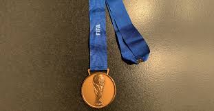 Ashleigh barty and john peers receive a walkover against djokovic and nina stojanovic and win the bronze medal for australia, the itf added. Football Hammer Original Bronze Medal From The World Cup In 2006