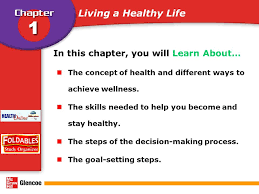 In This Chapter, You Will Learn About… The Concept Of Health And Different  Ways To Achieve Wellness. The Skills Needed To Help You Become And Stay  Healthy. - Ppt Download