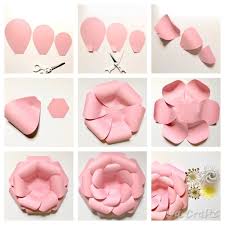 Maybe you would like to learn more about one of these? Paper Flower Guide Diy Paper Crafts Large Paper Flower Tutorial Large Paper Flower Tutorial Paper Flowers Diy Big Paper Flowers