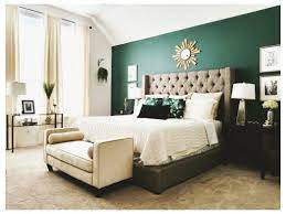 If your current decor consists of a navy blue couch with forest green pinstripes. Emerald Green Accent Wall Decorative Pillows Emeraldgreenaccentwalldecorativepillows In 2021 Green Bedroom Walls Green Master Bedroom Hunter Green Bedrooms