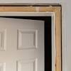 With the space between the door and the frame well sealed and insulated, we moved to the outside, where we fitted a piece of trim over the door and caulked around the brick molding to seal the exterior. Https Encrypted Tbn0 Gstatic Com Images Q Tbn And9gctvpnakefizzrklduspy9qwhhn2j1w0f1iio0ie20a3r7 Hqieg Usqp Cau