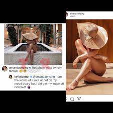 Kylie Jenner clapped back at Amanda Ensing after she insinuated Kylie  copied her photo. : rBeautyGuruChatter