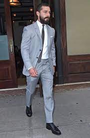 Onpointfresh Men S Style Grooming Gear Shia Labeouf Gray Suit Shia Labeouf Shirt