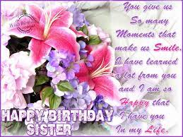 In questo giorno speciale, spero che riceverai tutto ciò che hai dato a questo. Tanti Auguri A Mia Sorella Con I Fiori Buon Compleanno Sorella Sfondo 1024x768 Wallpapertip