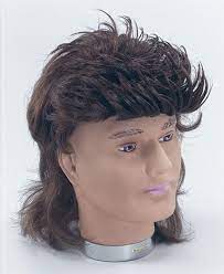 Mullett Business In The Front Party In The Back I Had This Haircut Justsaying Mullet Wig George Michael Wham Fancy Dress