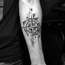 The tattoo begins on your shoulder and extends all the way down to the middle of your forearm. Top 43 Geometric Compass Tattoo Ideas 2021 Inspiration Guide Geometric Compass Tattoo Compass Tattoo Design Simple Tattoo Designs