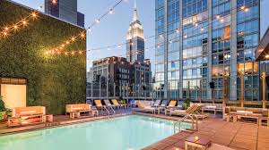Especially from a swimming pool. 5 Of New York City S Most Enticing Rooftop Pools Booking Com
