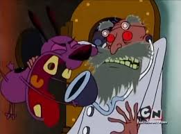 She recklessly starts beating courage with various items. Courage The Cowardly Dog Scared Quotes Courage The Cowardly Dog Courage Im Not Perfect Dog Tumblr Dogtrainingobedienceschool Com