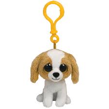 Cookie Dog Keychain Beanie Boos Mini Boo Ty Beanie Boos