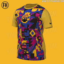 So könnte angeblich das trikot des fc barcelona in der saison 2021/22 aussehen. Fc Barcelona 21 22 Third T Shirt Leaked Footy Headlines