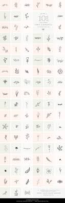 Png 101 Hand Drawn Botanical Element How To Draw Hands Bullet Journal Ideas Pages Cute Tattoos