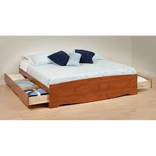 6 deep drawers with finger pulls for easy opening. Drake King Mate S Platform Storage Bed With 6 Drawers At Dcgstores Bedroomfurniture Sale 467 00 Platform Bed With Storage King Storage Bed Bed Storage