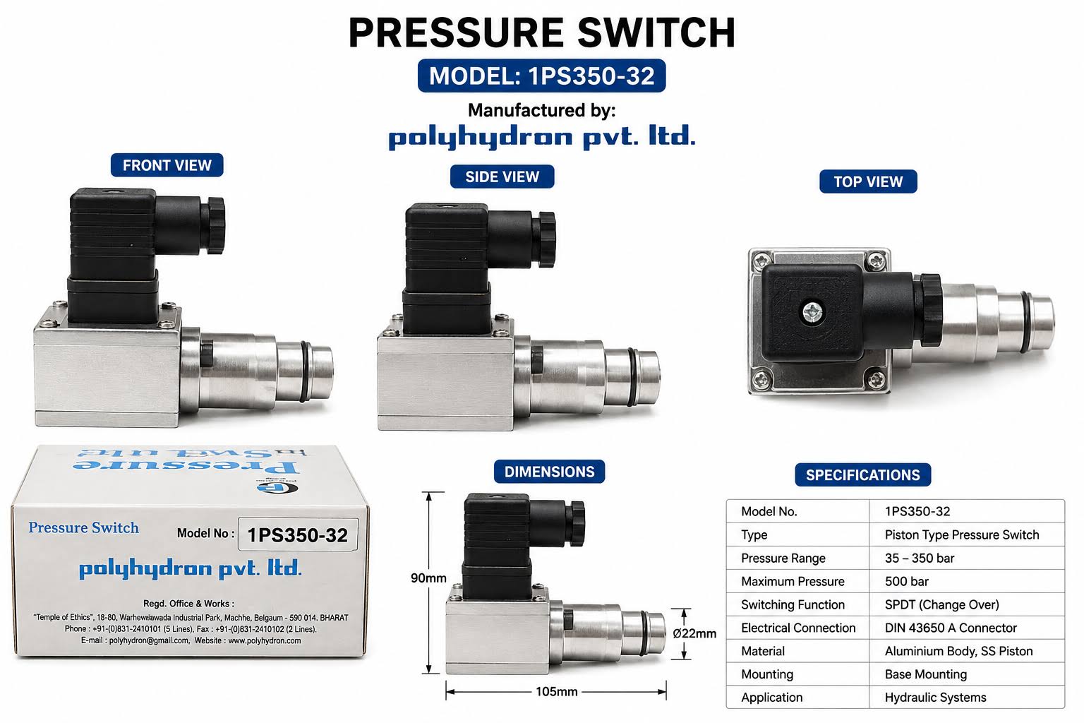 Pressure Switch IPS-350-32 product image