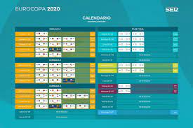 Un mínimo de nueve estadios son necesarios para acoger el campeonato en el presente formato de 24 equipos. El Calendario De La Eurocopa 2020 Radio Valladolid Actualidad Cadena Ser