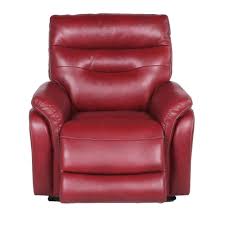 World of leather xavier leather power recliner armchair with power headrest. Steve Silver Fortuna 1 Seat Dark Red Leather Power Recliner Chair Ft850cw The Home Depot