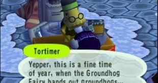 Groundhog Day Jeff S Animal Crossing Blog Animal Crossing Animal Crossing Gamecube Groundhog Day