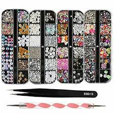 Disfruta de cada uno de los modelos que encuentras en la parte de abajo para que luzcas de ahora en adelante unos pies con decoraciones de piedras. Piedras Para Unas Disenos Decoracion Unas Diamante Kit Acrilicas Nail Art Tool Ebay