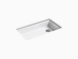 Elkay quartz classic black quartz 33 in. Riverby Undermount Single Bowl Kitchen Sink K 8689 5u Kohler Kohler