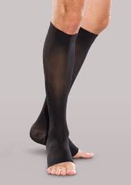 Therafirm Moderate Support Open Toe Knee High Stockings Therafirm