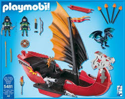 Playmobil 5481 Drachen Kampfschiff Amazon De Spielzeug In 2020 Playmobil Drachen Schiff