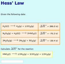 Typically it is the endothermic process. Solved Given The Following Data Calculate Delta H Degree Chegg Com