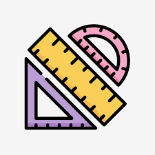 Ruler Ruler Round Ruler Triangle Ruler Stationery School Supplies Learn Png And Vector With Transparent Background For Free Download Triangle Ruler Ruler Triangle