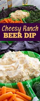 Cheesy Ranch Beer Dip Recipe Beer Dip Organic Recipes Food