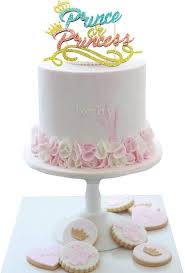 Buy Laventy Prince Or Princess Cake Topper Boy Or Girl Gender Reveal Cake Decoration Baby Shower Cake Decoration Online In Turkey B07tll6pwd