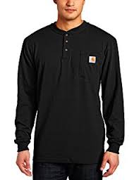 Amazon Com Carhartt Mens Workwear Jersey Pocket Long