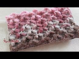 غرز الشتاء كروشيه الحلقة 3 غرزة الح مصة المجدولة Puff Stitched مع مرمرة Youtube Crochet Gloves Crochet Stitches Crochet