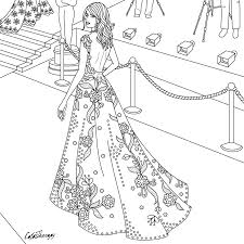 Lady Red Carpet To Color With Color Therapy Http Www Apple Co 1mgt7e5 Colortherapyapp Adultcolouringbook Color Therapy Color Therapy App Coloring Pages
