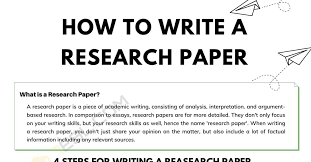 In this case, they do not need to conduct serious experiments with the analysis and calculation. How To Write A Research Paper In English 4 Simple Steps 7esl