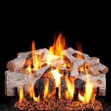 For more than 65 years real fyre has been creating the most beautiful gas fire products you can buy. Peterson Real Fyre 18 Inch Charred Mountain Birch Gas Log Set With Vented Propane G45 Burner Manual Safety Pilot Bbqguys Gas Log Sets Gas Fireplace Logs Peterson Real Fyre
