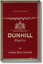 Dunhill virginia filter cigarettes /steel company of weles vintage advert 1966. Cigarette Malaysia