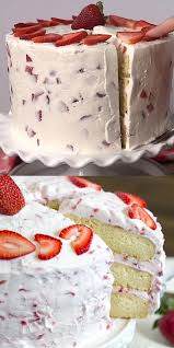 Cake Filling Recipes Strawberry In 2020 Kuchen Und Torten Kuchen Und Torten Rezepte Gefrorene Desserts