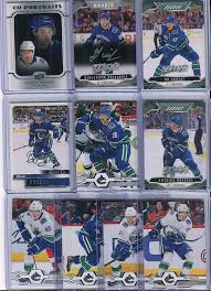 Box break values and other statistics. Sports Collectibles Vancouver Canucks Assorted Hockey Cards 10 Card Lot Trading Cards