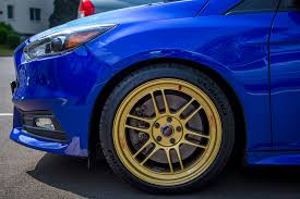 The gold is awesome, but not for yellow. 18x9 Enkei Rpf1 In Gold I Love How It Looks Ford Focus St Forum