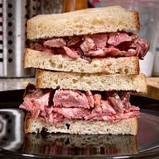 I'm looking for ideas for a new year's eve sit down meal. Sometimes Simple Is Best Leftover Prime Rib On Sourdough With Mayo And Black Pepper Eatsandwiches